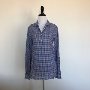 J. Crew gingham popover -   6T NWT